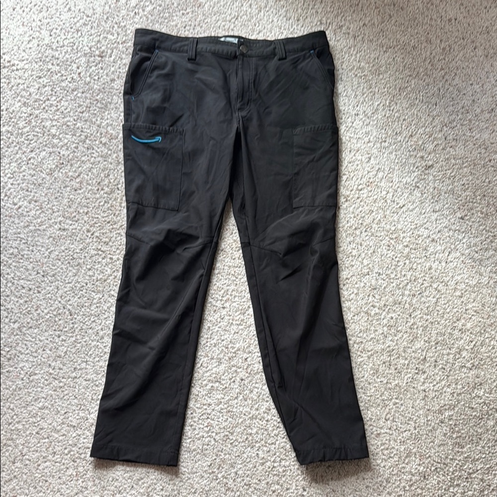 Men's Black Cargo Pants Amazon Size Large